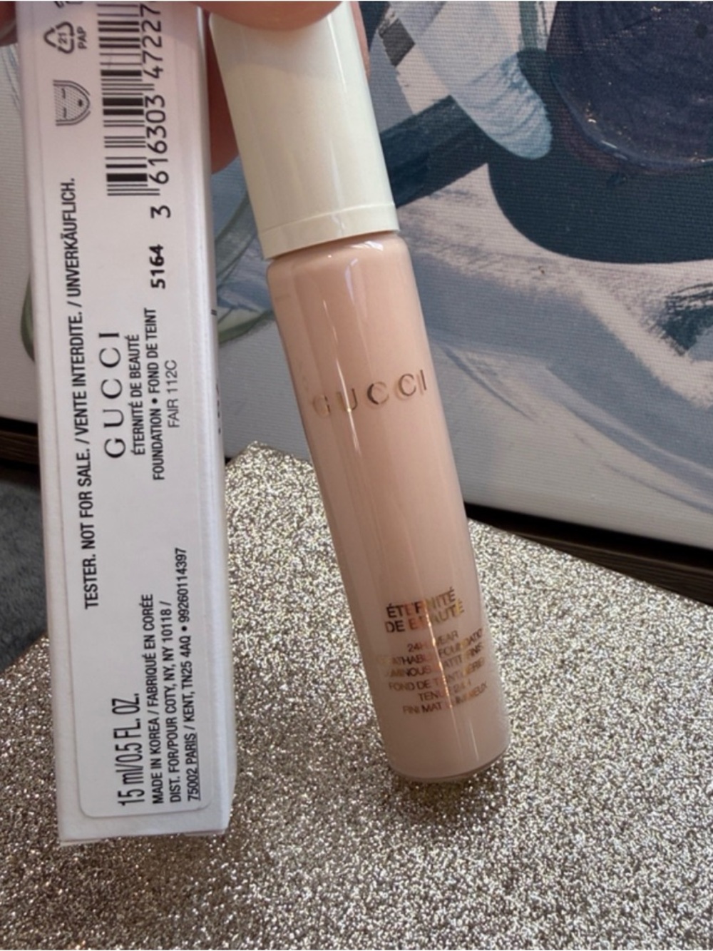*NIB 112C 15ml/.05oz* Gucci Éternité De Beauté Foundation